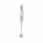 BOSS Sparkle Hand Blender 300 Watts with Stainless Steel Stem for Hot/Cold Blending | Variable Speed with Turbo & 2 Year Warranty | White
