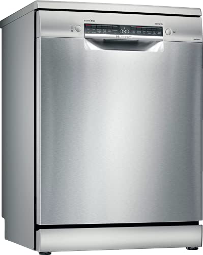 Bosch 14 Place Settings free-standing Dishwasher (SMS6HVI01I, Fingerprint free steel)