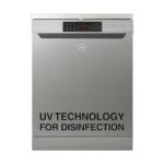 Godrej Eon Dishwasher |12 place setting|Anti-Germ CrystaLight powered by UV Technology|Extra Hygiene function|Perfect for Indian Kitchen|A+++ Energy rating |DWF EON VES 12B UI STSL- Satin Silver