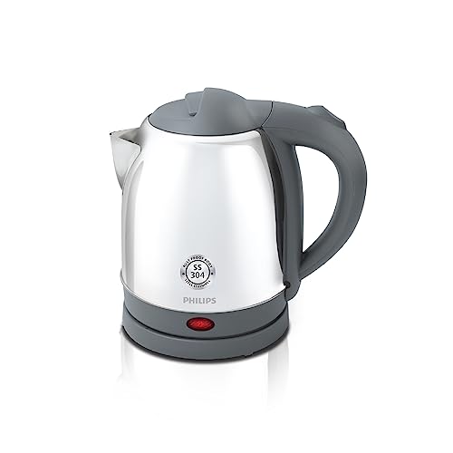 Philips HD 9363/02 1.2 L Kettle with 25% thicker body for longer life, triple safe auto cut off