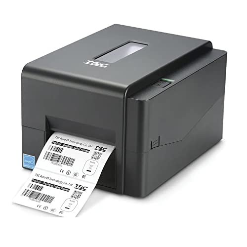 TSC Te244 Desktop Thermal Transfer Barcode Monochrome Wired Home Inkjet Printers with USB Connectivity 203 Dpi Bar Code Label, Black