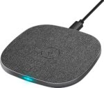 UNIGEN UNIPAD Wireless Charger Pad [Original] Qi Certified | 15W Type-C PD | for iPhone 15/14/13/12/11/XS/X/8/SE, Galaxy S20+/Note10/Note10+/S10/S10Plus/S10E/Note9/S9, One-Plus 9 Pro (Black)