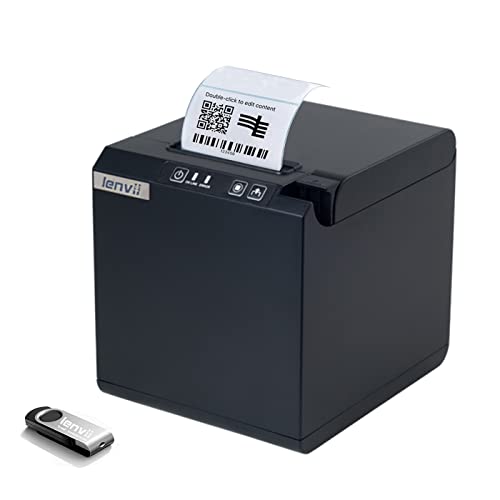 LENVII LV-275 2 inch Thermal Label Printer | Barcode Printer Machine | Thermal Sticker Printer | Compatible with Windows/Mac | Suitable Thermal Printer for Amazon Label Printing – NOT Receipt Printer