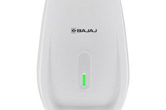 Bajaj Shield Series Evano 3L Instant Water Heater/Geyser For Home|Non Stick Heating Element|Withstand 6 Bar Pressure|Shock Resistant & Rust Proof|Withstand 4.5KV Surge Voltage|4-Yr Warranty|White