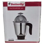 Butterfly MGA Multipurpose Blender Jar -1.5L (Black) Stainless Steel, 50 kilowatts