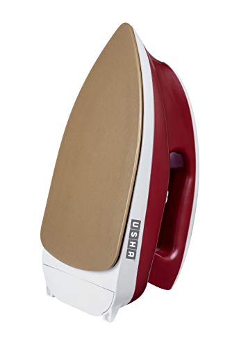 USHA EI Goliath Heavy Weight 1200-Watt Dry Iron, 1.8 Kg(Red), 1200 Watt