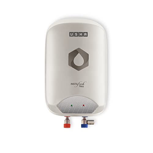 Usha Instafesh Neo 3 Litre Instant Water Heater (White), Wall Mounting