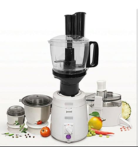 Maggi Rio 3G Food Processor Attachment For Sujata Mixer Only – 750 Watts, White