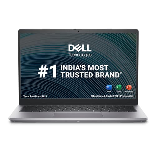 Dell 14 Thin & Light Laptop, Intel Core i5-1235U Processor, 8GB + 512GB SSD, 14.0″ (35.62cm) FHD AG 250 nits Display, Windows 11 + MSO’21 & 15 Month McAfee, Grey, Spill-Resistant Keyboard, 1.48kg