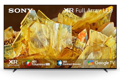 Sony Bravia 164 cm (65 inches) XR Series 4K Ultra HD Smart Full Array LED Google TV XR-65X90L (Black)