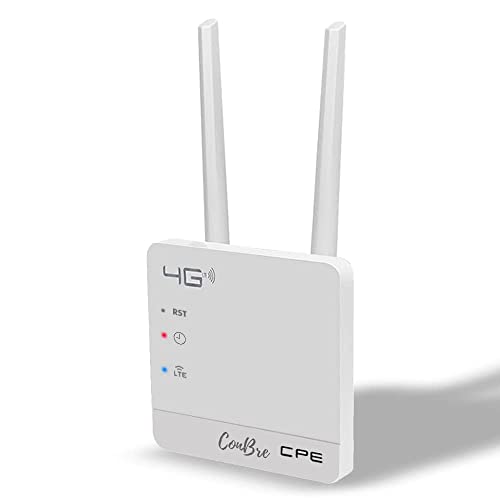 Conbre CPE MT-303H 300Mbps 5G &4G Mobile Sim Wi-Fi Router | No Configuration Required |with Micro SIM Card Slot | All 4G sim WiFi Router