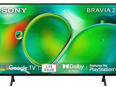 Sony BRAVIA 2 Series 108 cm (43 inches) 4K Ultra HD Smart LED Google TV K-43S25 (Black)